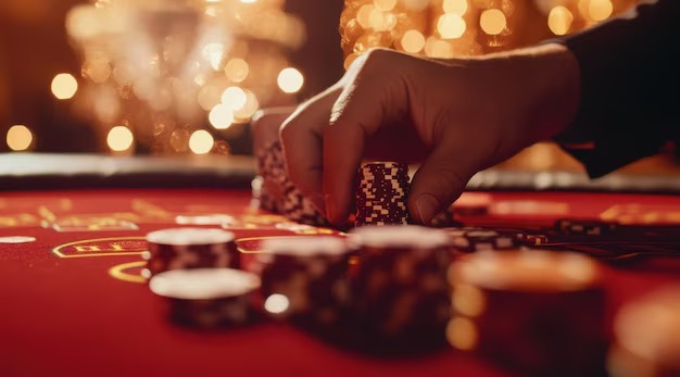 paman empayer mobile app showing live dealer blackjack game and sportsbook menu